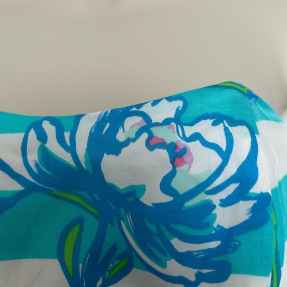 Lilly Pulitzer Dress “Shorely Blue Tossing The Line” SZ 0 - Picture 3 of 11